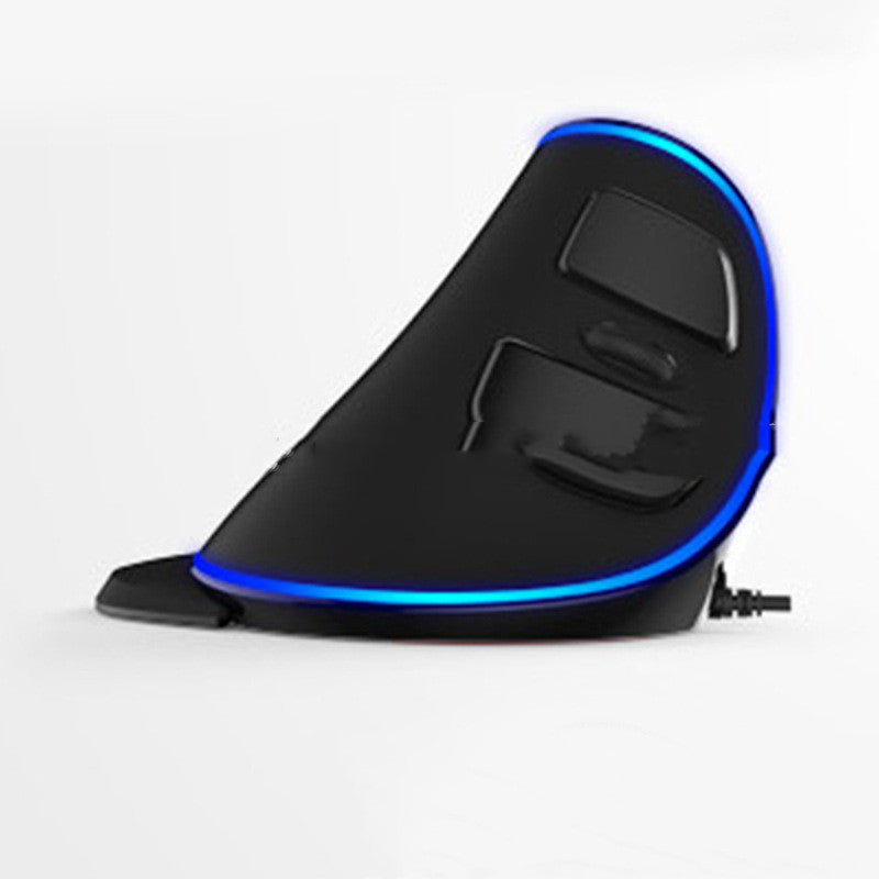 Ergonomic Vertical RGB Snail Mouse for PC Laptop Computer (Wired/Wireless/Right Hand Mice)