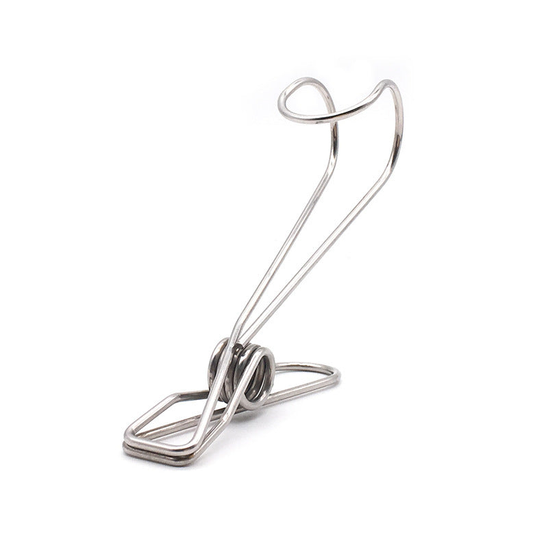 Sturdy Stainless Steel Multi Functional Clip With a Hook (Kitchen Supplies Gadgets)